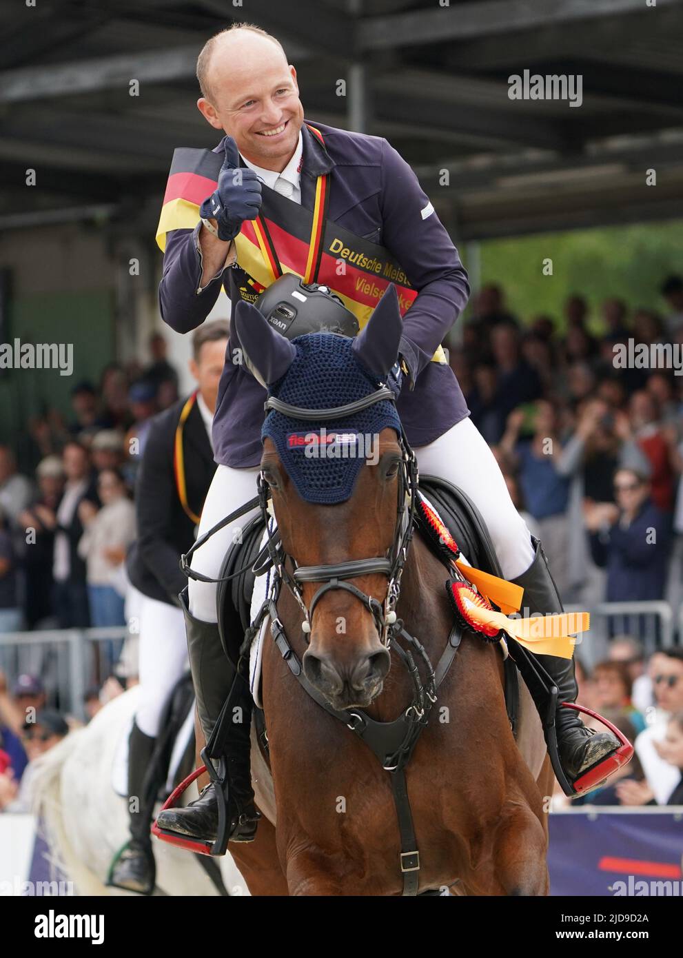 19 June 2022, Lower Saxony, Luhmühlen Equestrian sport/Eventing