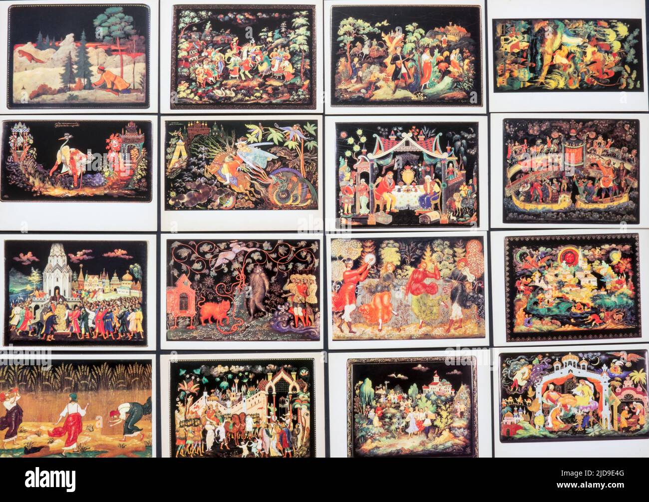 Palekh miniature hi-res stock photography and images - Alamy