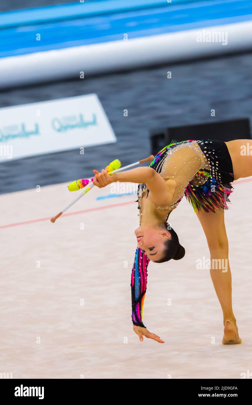 Australian Senior International Rhythmic Gymnast, Alexandra Kiroi
