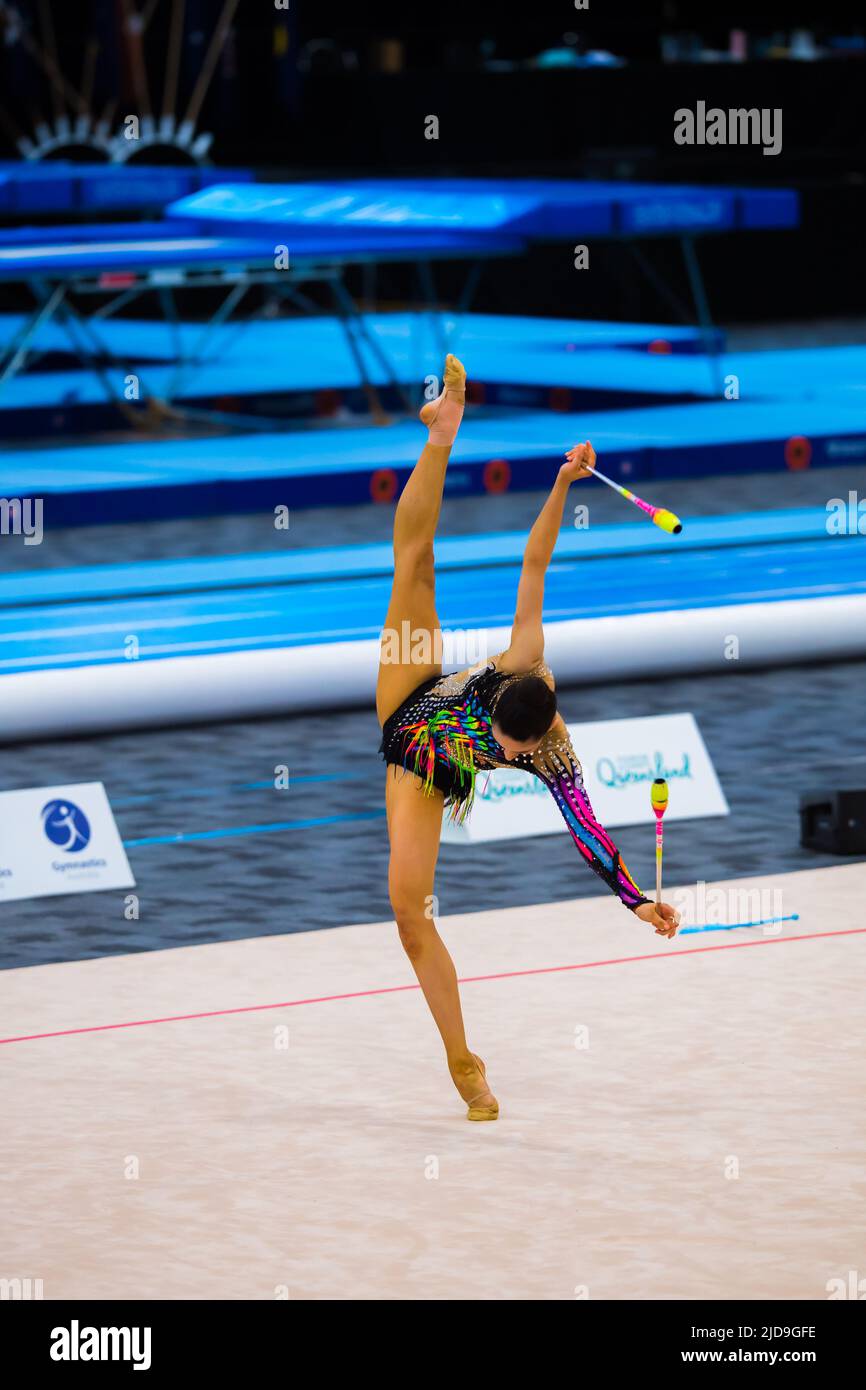 Australian Senior International Rhythmic Gymnast, Alexandra Kiroi