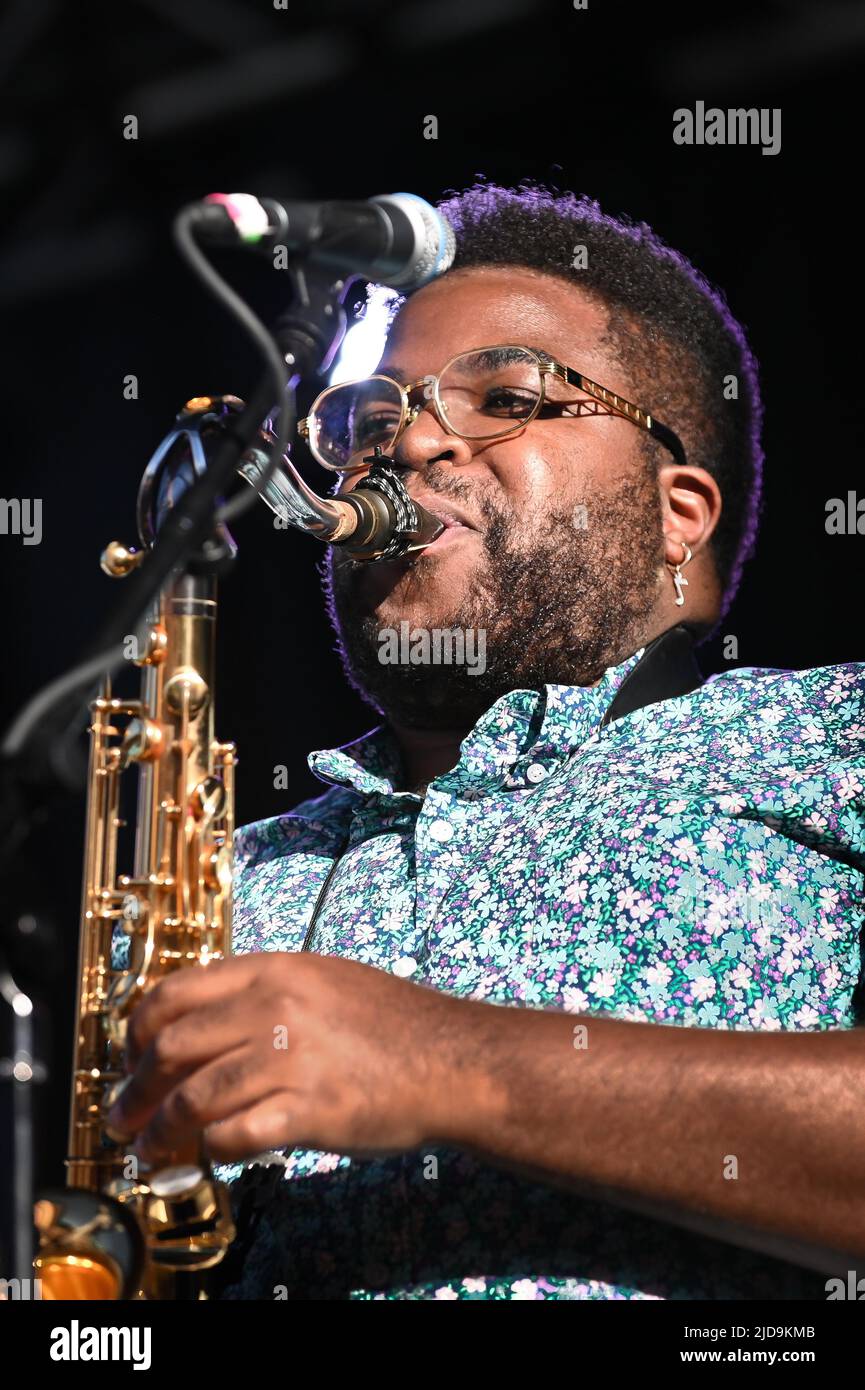 Rochester, New York, USA. 18th June, 2022. The Dirty Dozen Brass Band