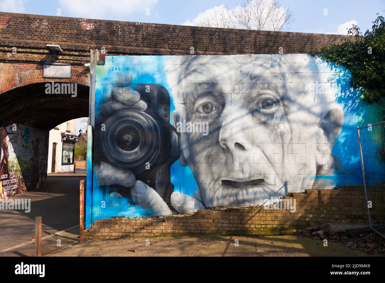 Street art, Penge, SE London, UK. Stock Photo
