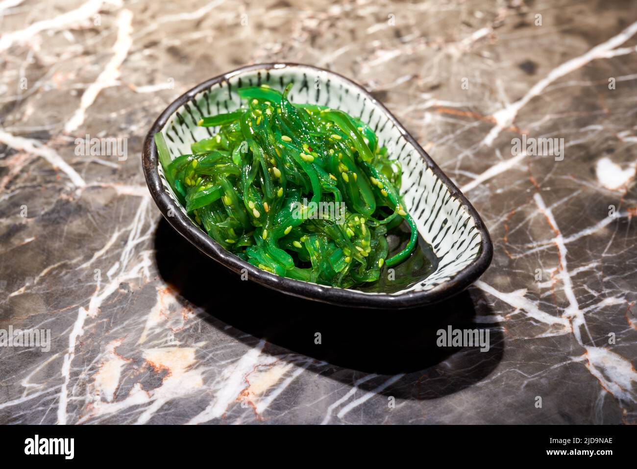 A delicious Japanese dish, Chinese seaweed Stock Photo Alamy