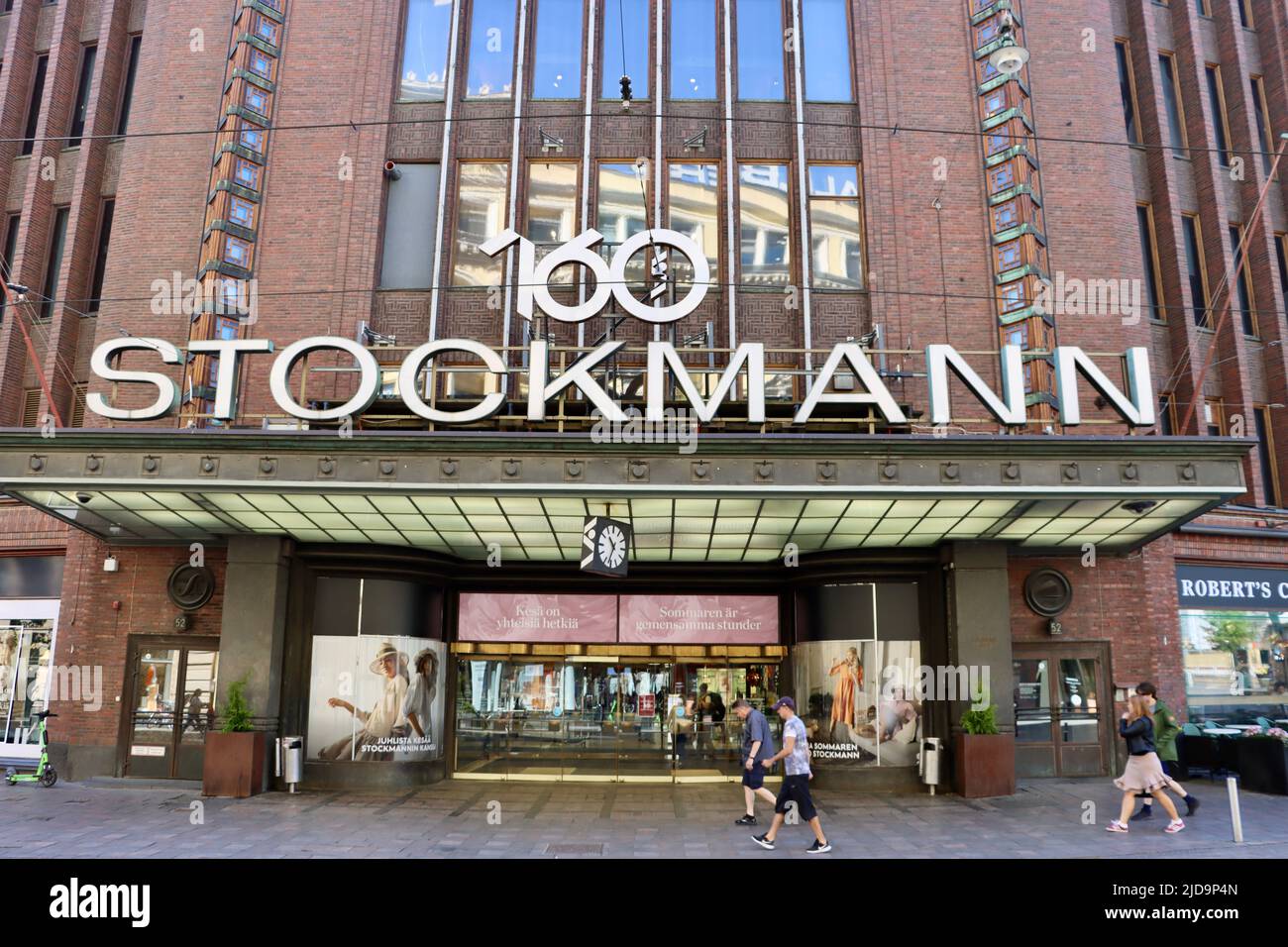 Stockmann Department store in the center of Helsinki, Finland June 2022