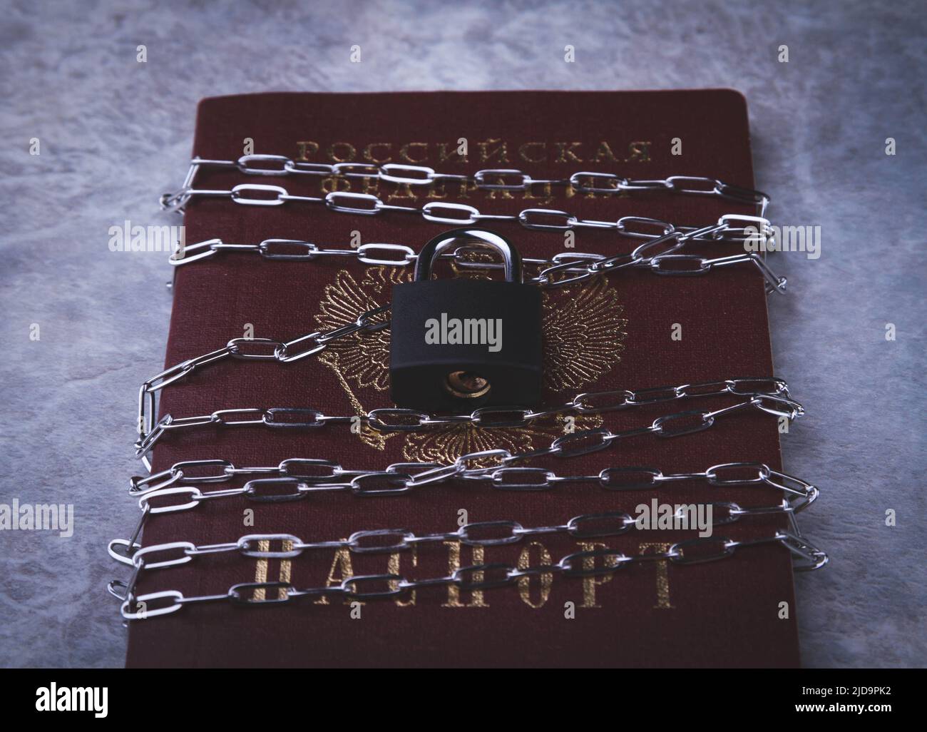 Ban for Russian citizens. Passport blocked. Closed borders. Travel