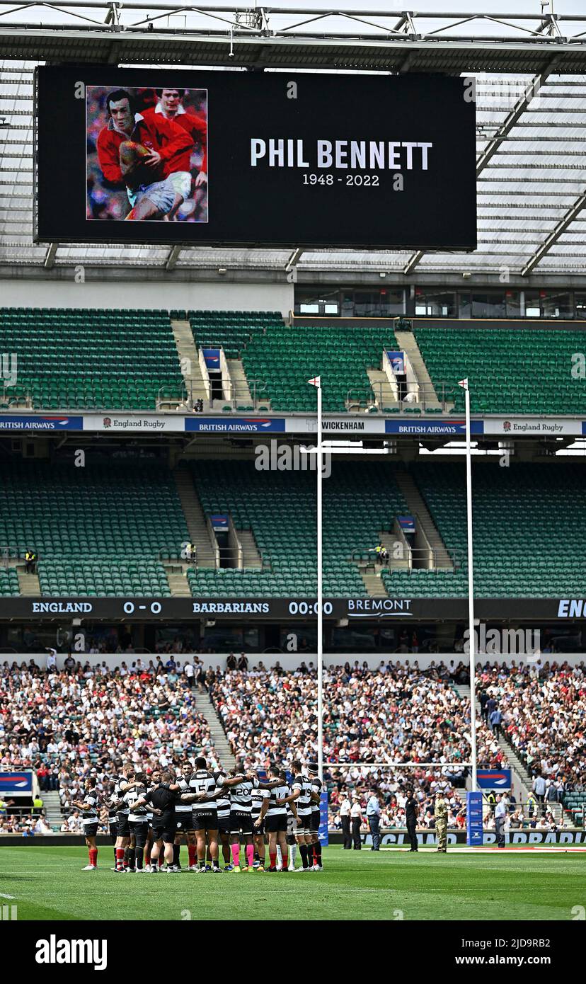 Before their match with england at twickenham hi-res stock photography and images