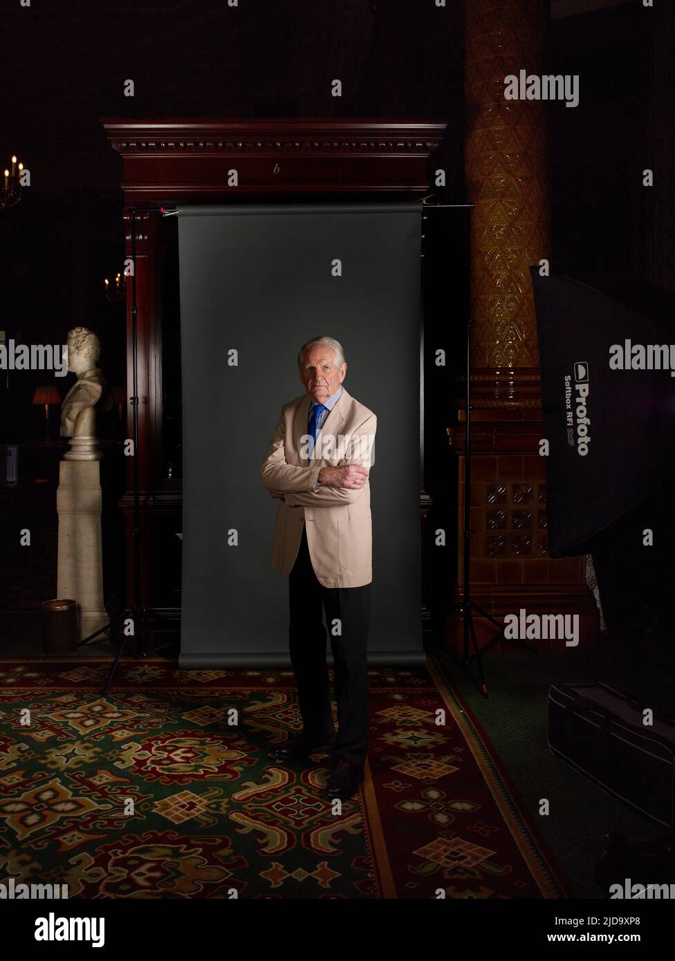 Norman Scott (Josiffe) at the Oldie Literary Lunch, The Liberal Club