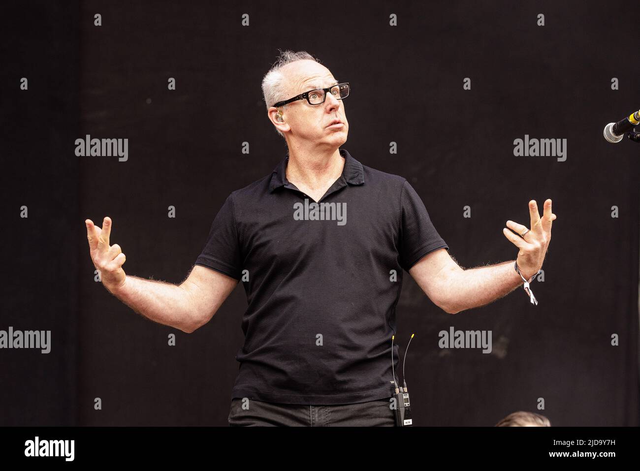 Copenhagen, Denmark. 17th, June 2022. The American punk rock band Bad