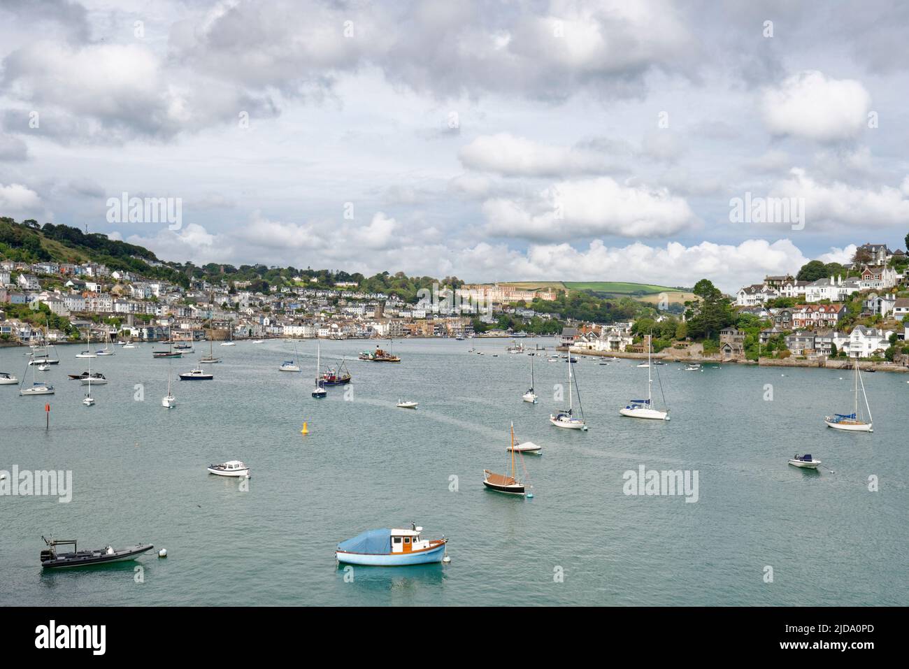 River Dart, Dartmouth and Kingswear Stock Photo