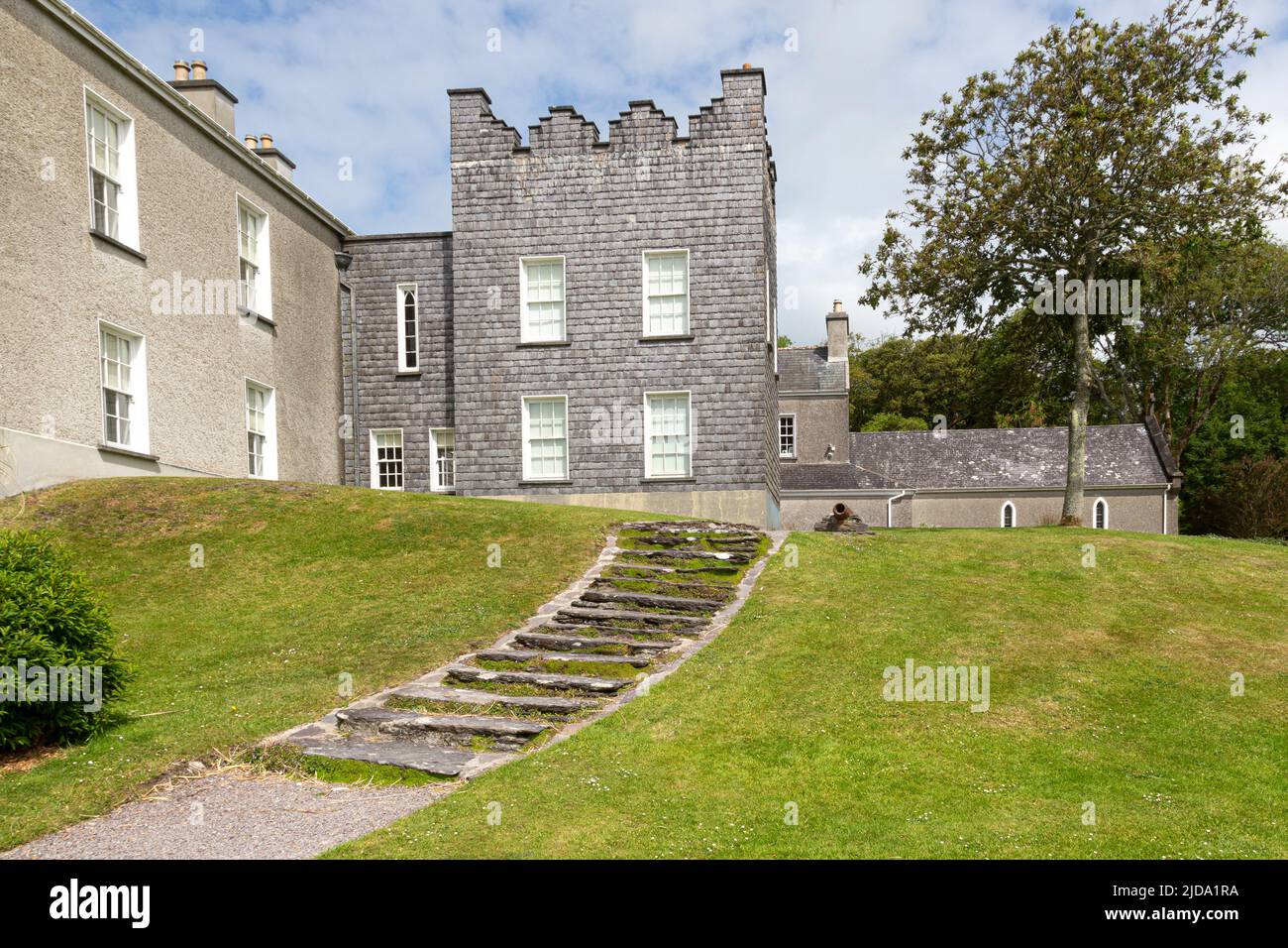 Derrynane House, County Kerry, Ireland Stock Photo