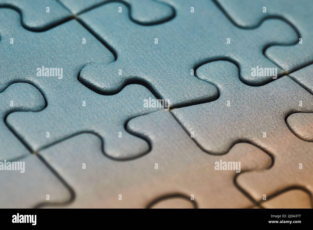 Jigsaw puzzle background Stock Photo