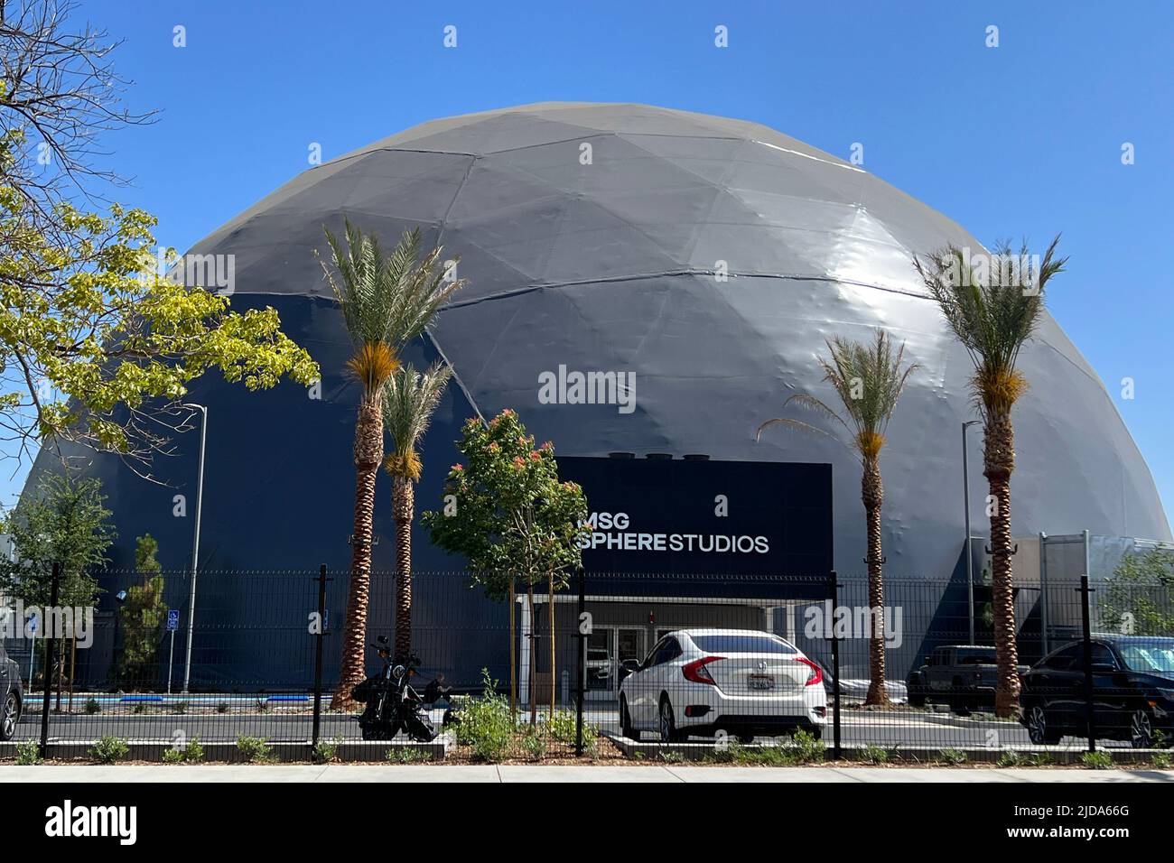 The msg sphere studios dome hi res stock photography and images alamy