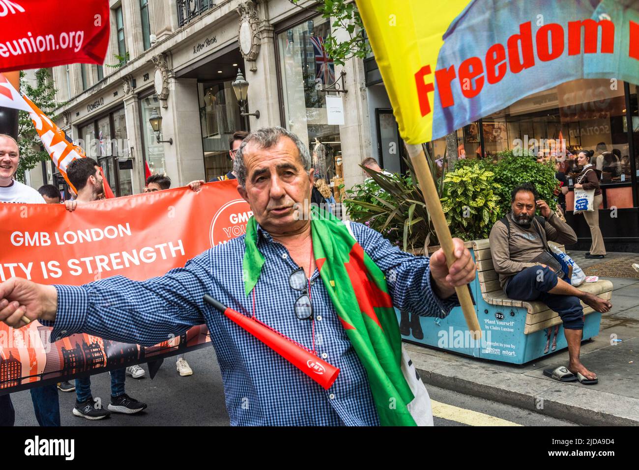 Protesters Demand We Demand Better march in central London, thousands of protesters march ...