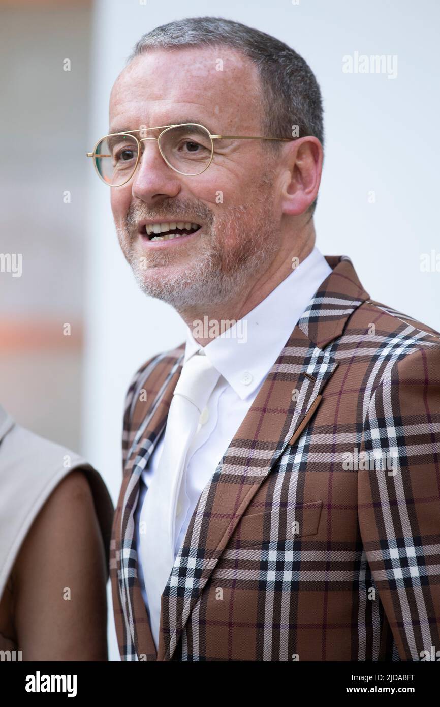 attends The Royal Academy of Arts summer preview party at the Royal