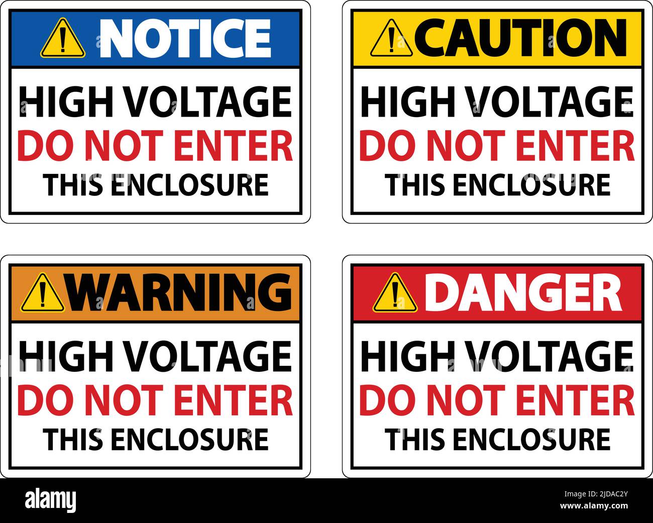 High Voltage Do Not Enter Enclosure Sign Stock Vector Image Art Alamy High Voltage Do Not Enter Enclosure Sign Stock Vector Image Art Alamy