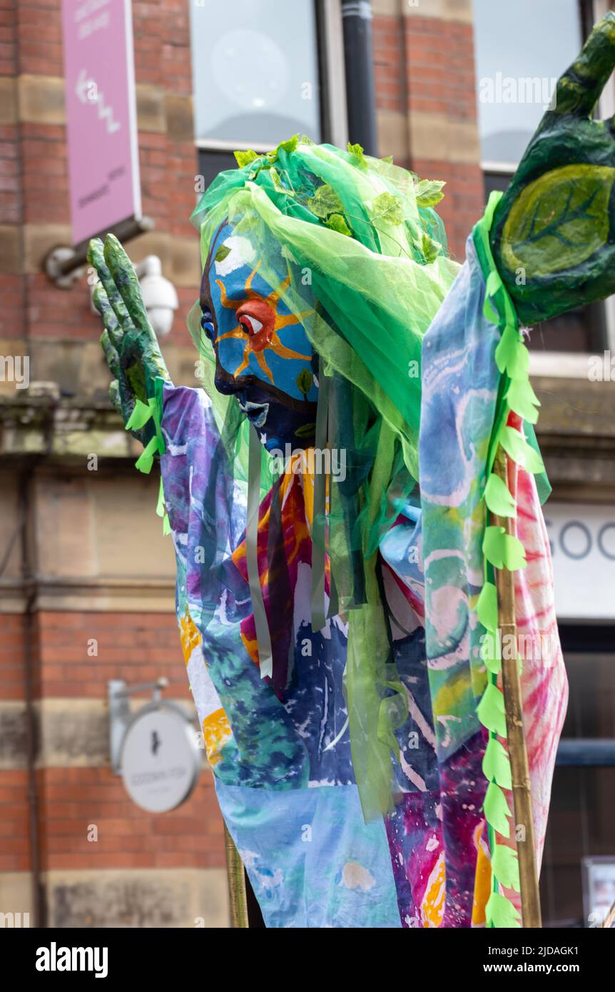 Manchester Day Parade, 19 June 2022 Stock Photo