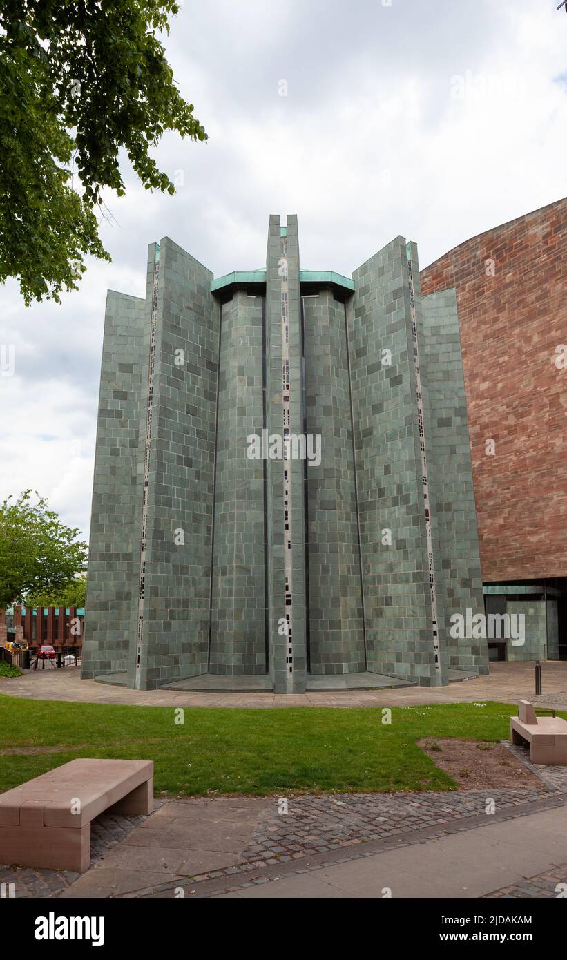 The Chapel of Unity at Coventry Cathedral, UK. Stock Photo