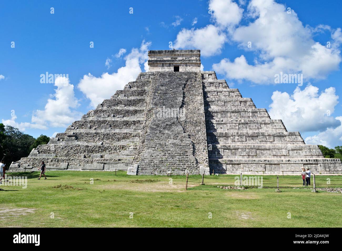 Chichen Itza, one of the most visited archaeological sites, Mexico. Stock Photo