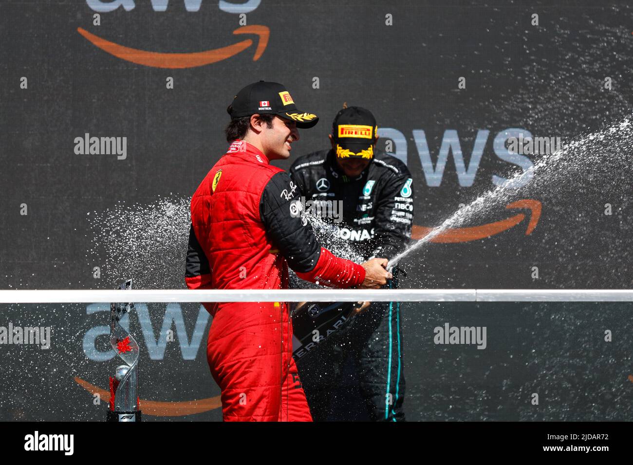 Montreal, Canada. 19th June, 2022. SAINZ Carlos (spa), Scuderia Ferrari