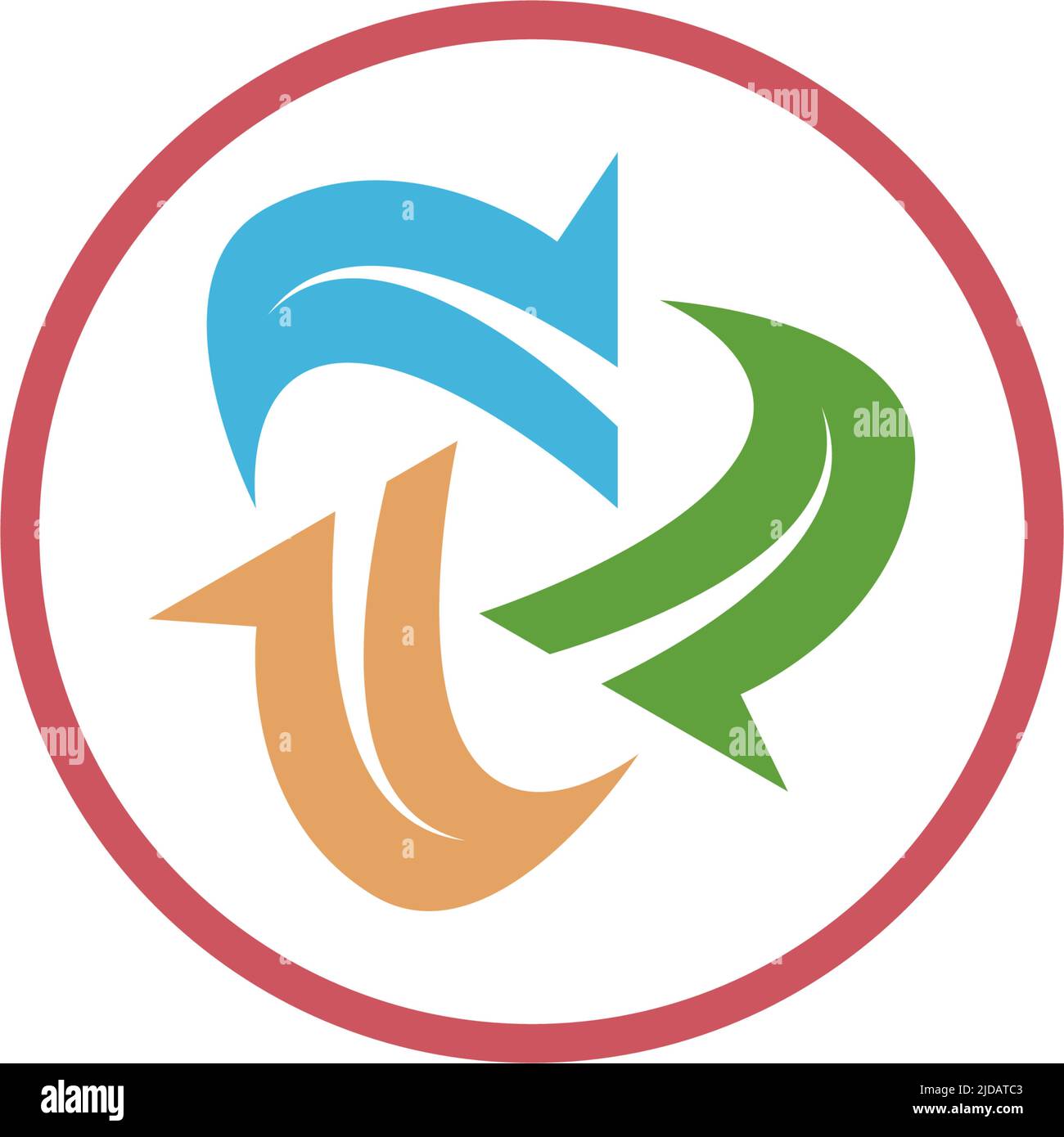 Trash bin icon logo design illustration template vector Stock Vector