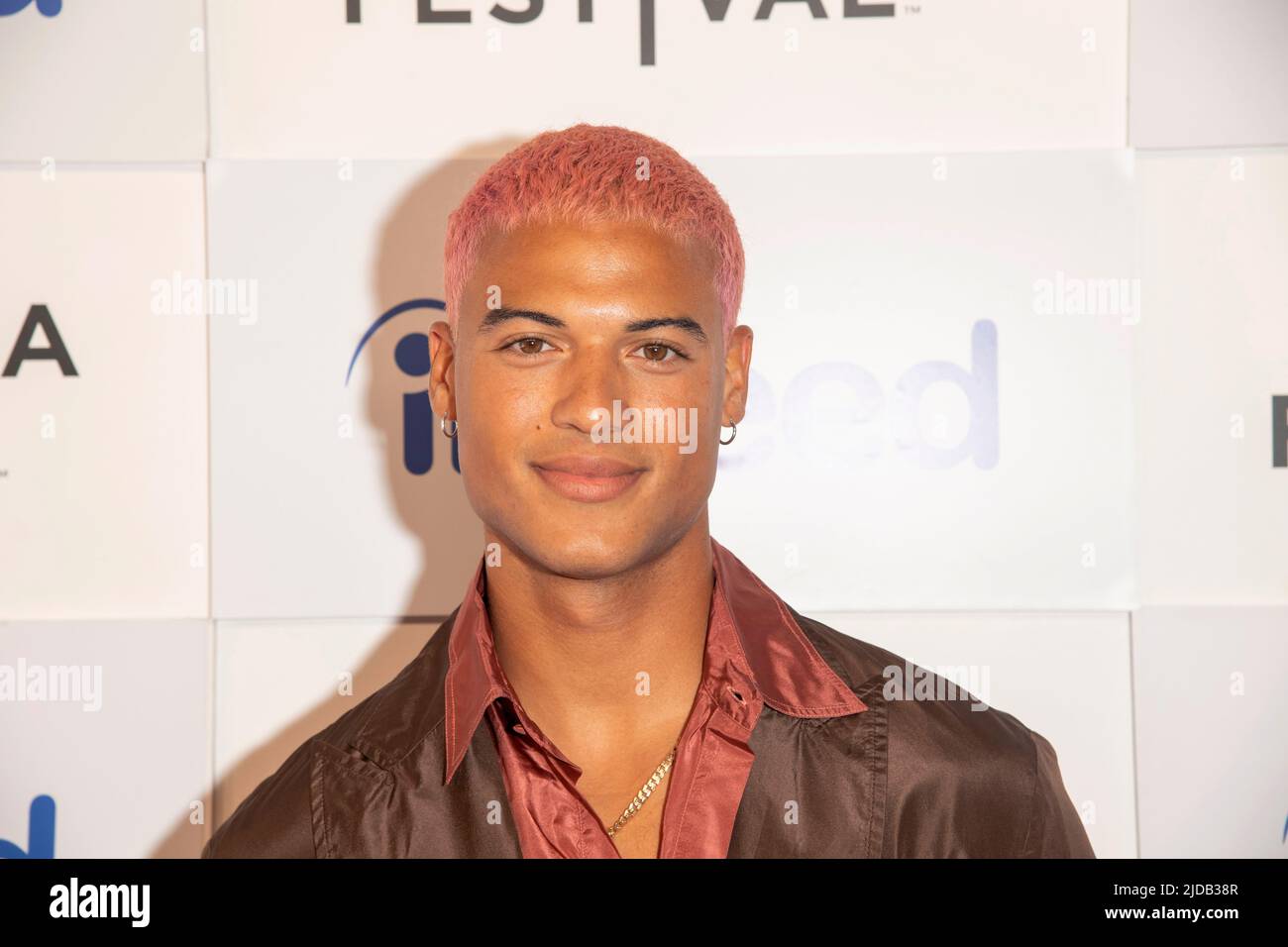 Jan Luis Castellanos attends the &ldquo;Bridge And Tunnel&rdquo; premiere during