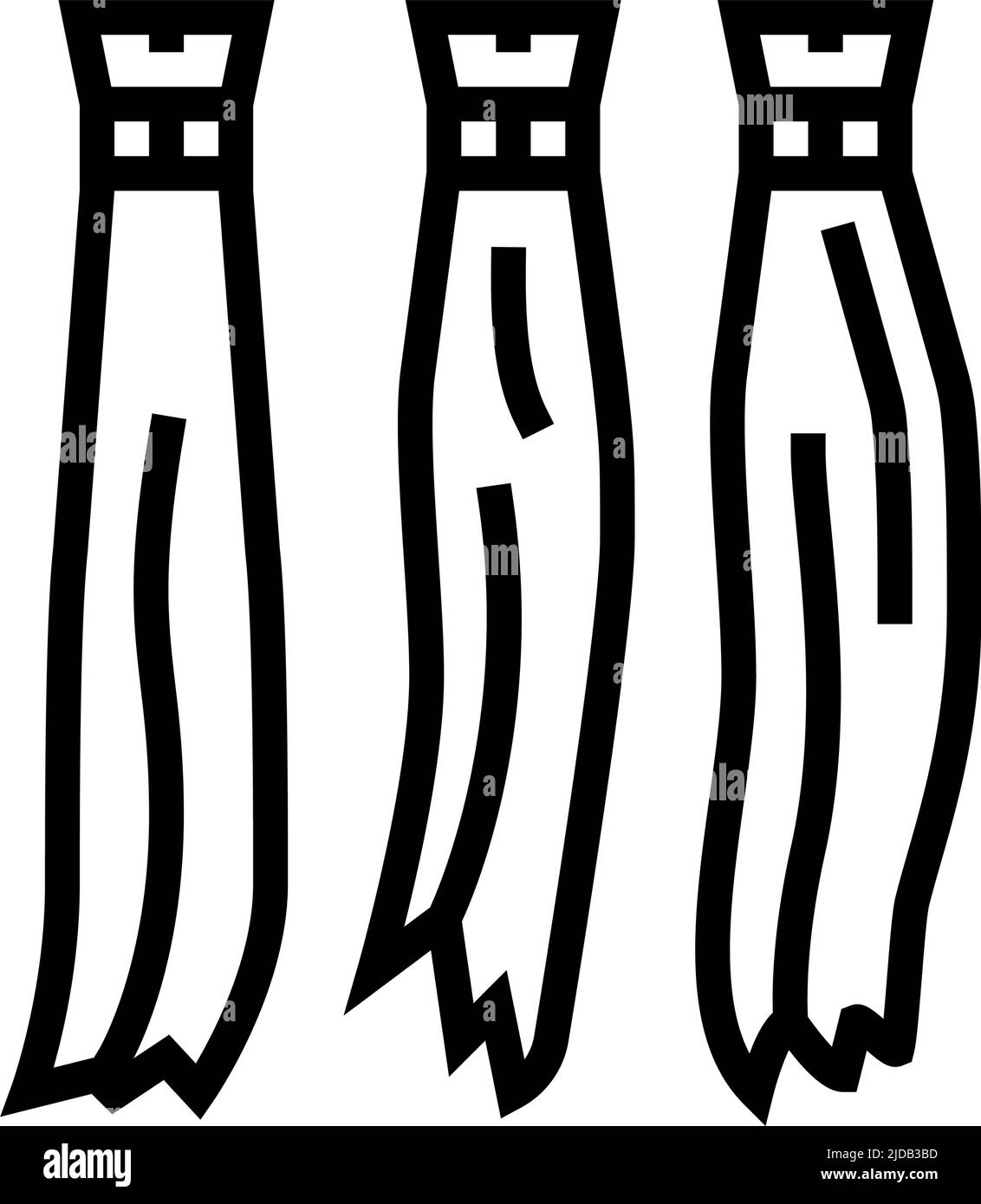 natural hair line icon vector illustration Stock Vector Image & Art - Alamy