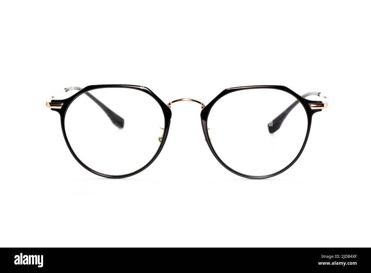 Image of modern fashionable spectacles isolated on white background ...