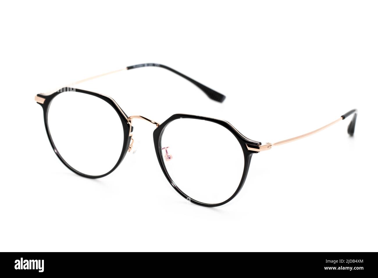 Image of modern fashionable spectacles isolated on white background ...