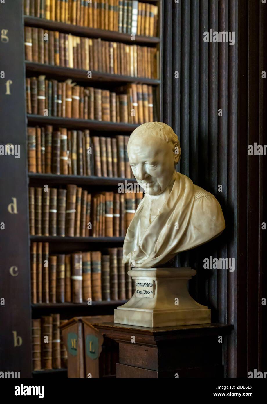 Dublin, Ireland June 2, 2022 The Long Room interior of the Old Library at Trinity College