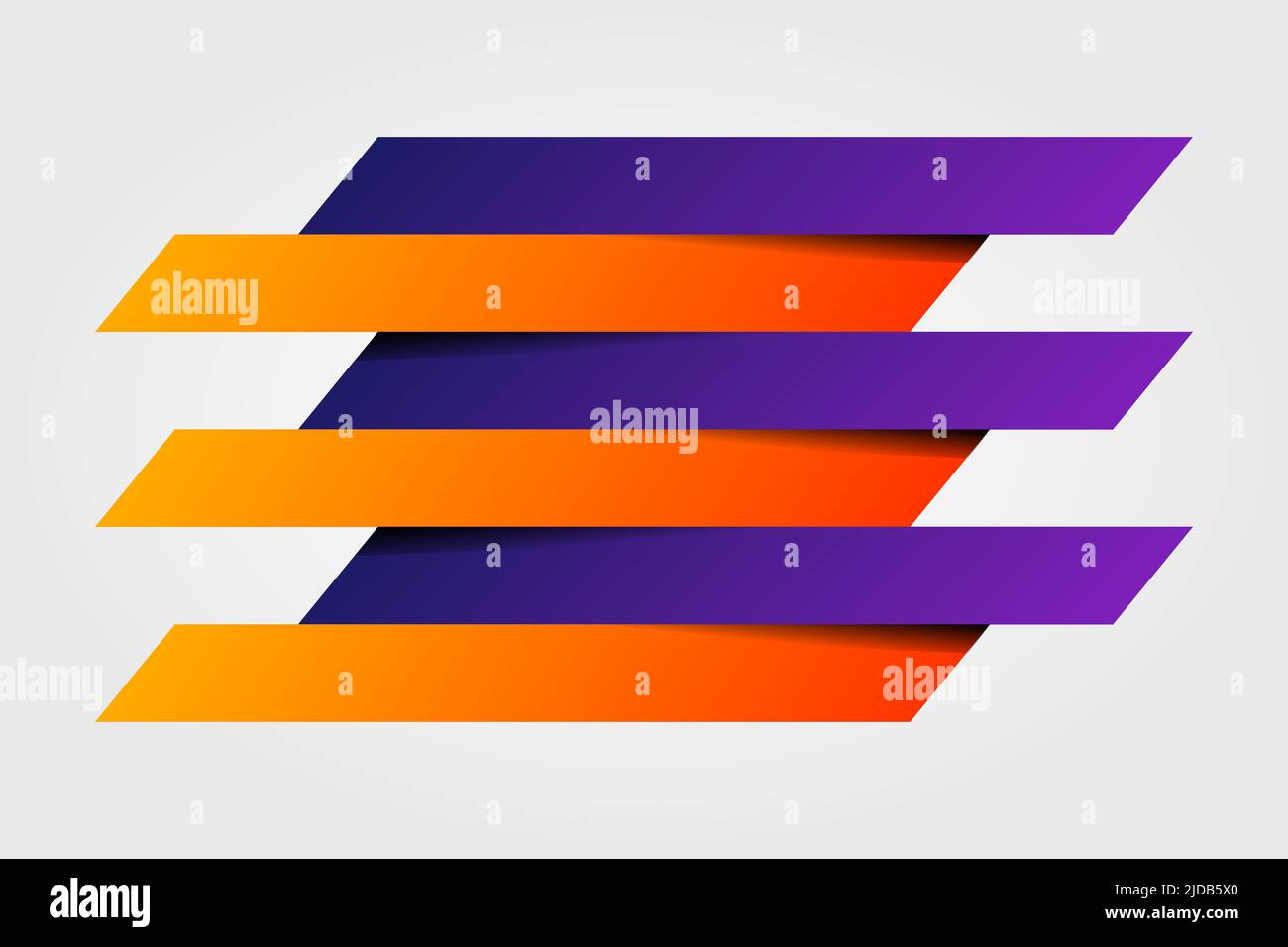 Infographics paper rectangle banners with shadows on white background ...