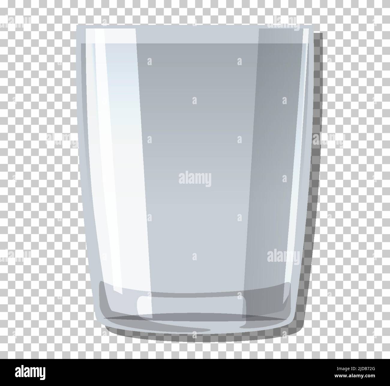 Empty collins glass isolated illustration Stock Vector Image & Art Alamy