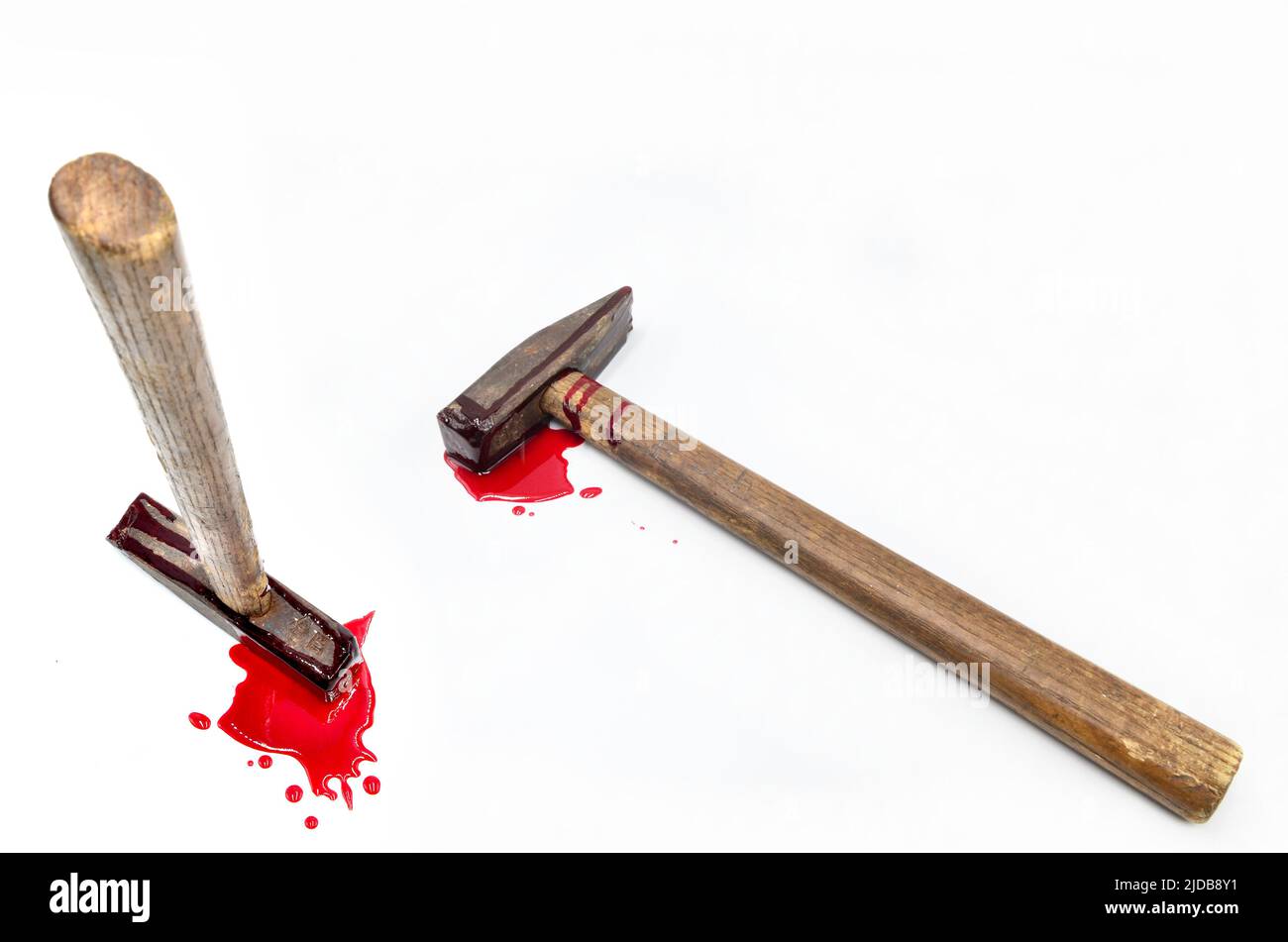 blood hammer Stock Photo