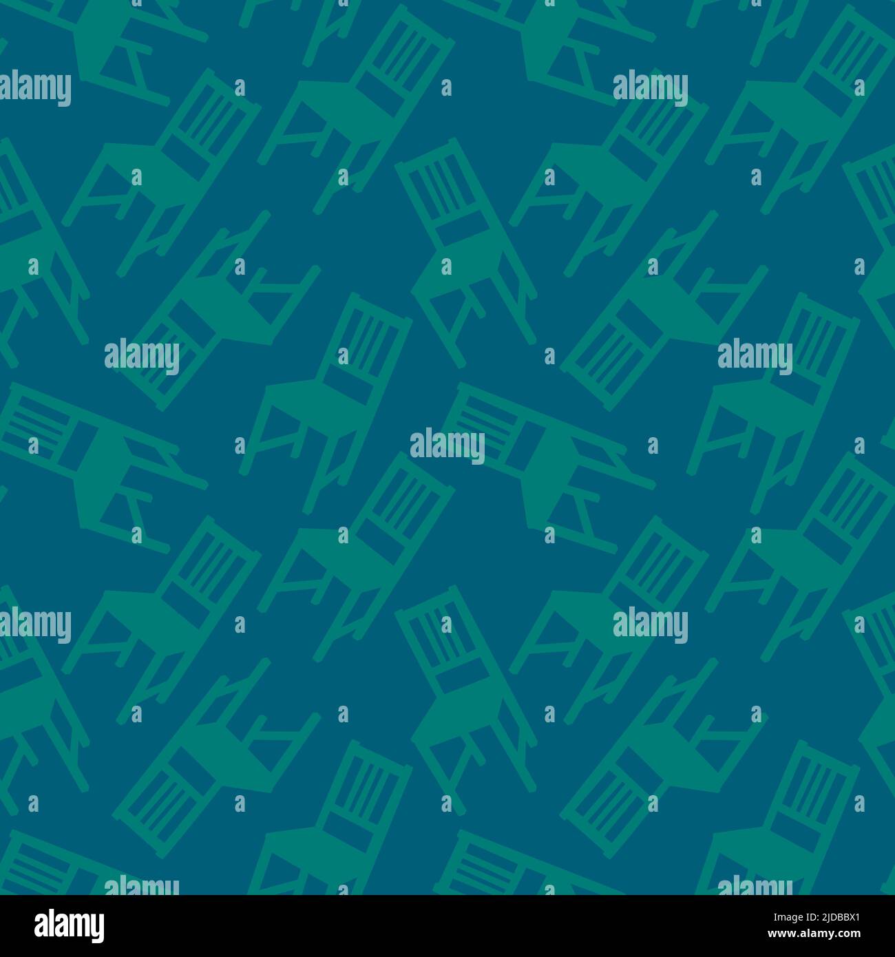 Seamless chair pattern for fabrics and textiles and packaging and gifts and kids and wrapping