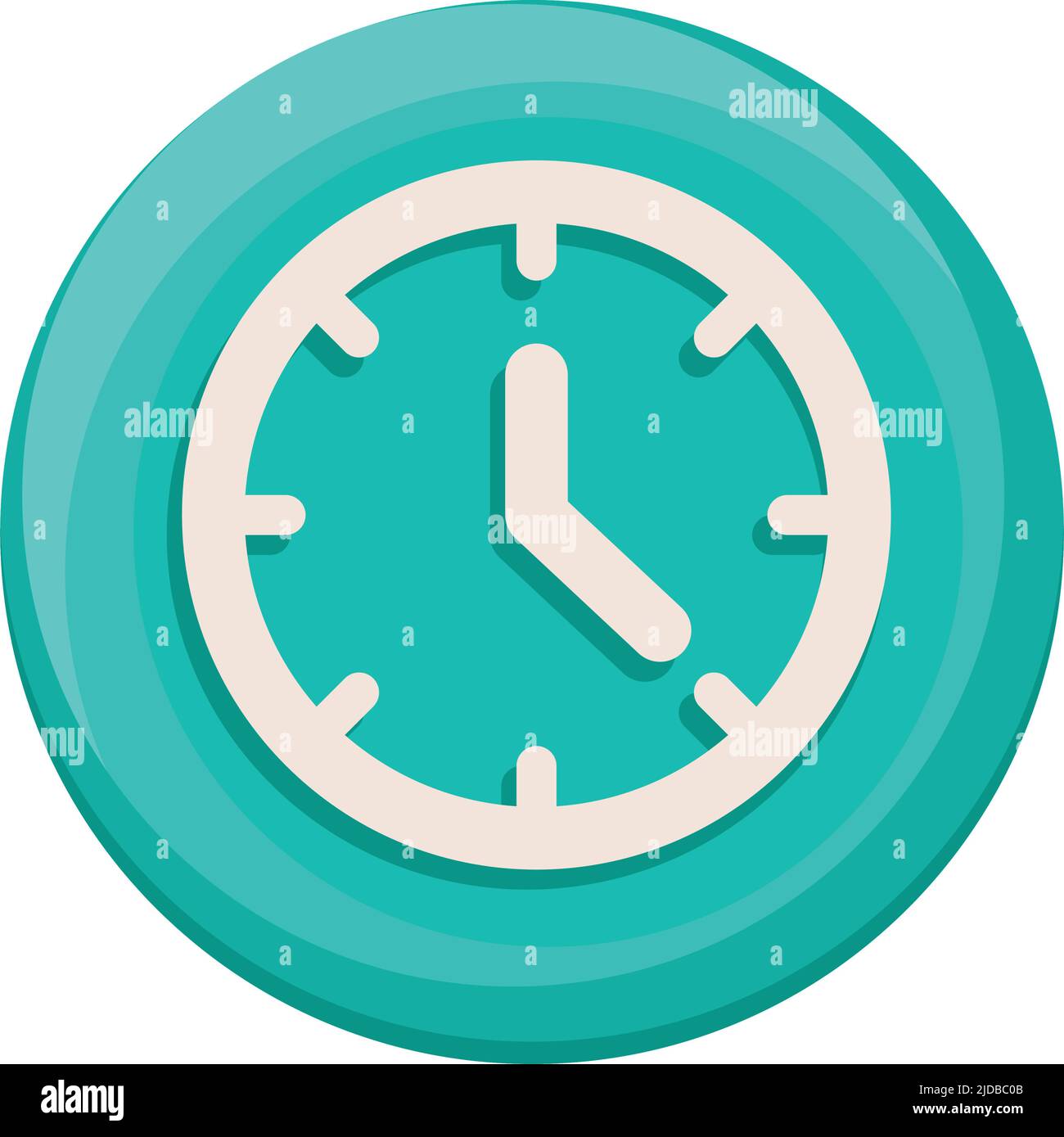 time clock app button Stock Vector Image & Art - Alamy