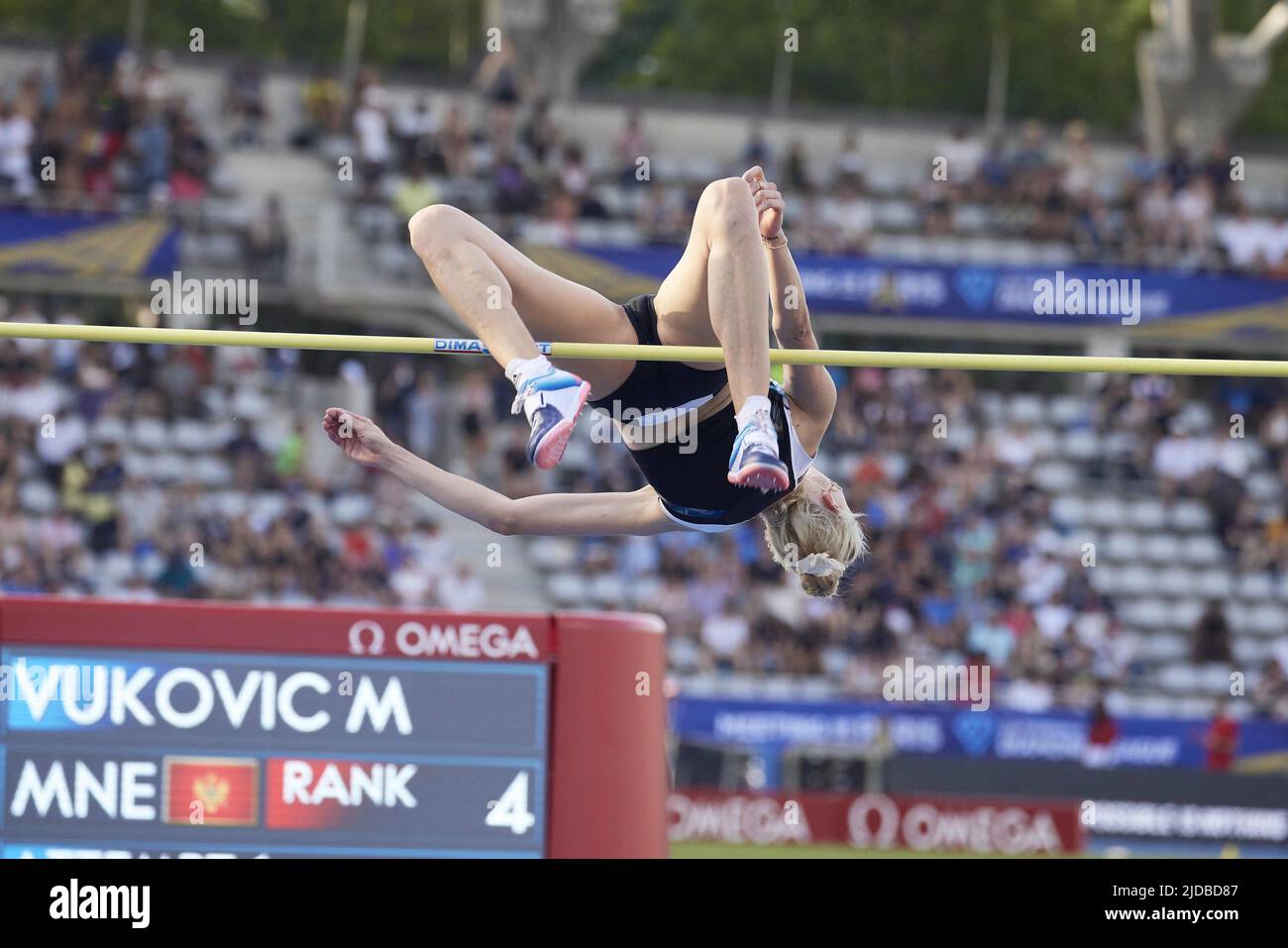 Marija VUKOVI? (MNE) during the Wanda Diamond League 2022, Meeting de