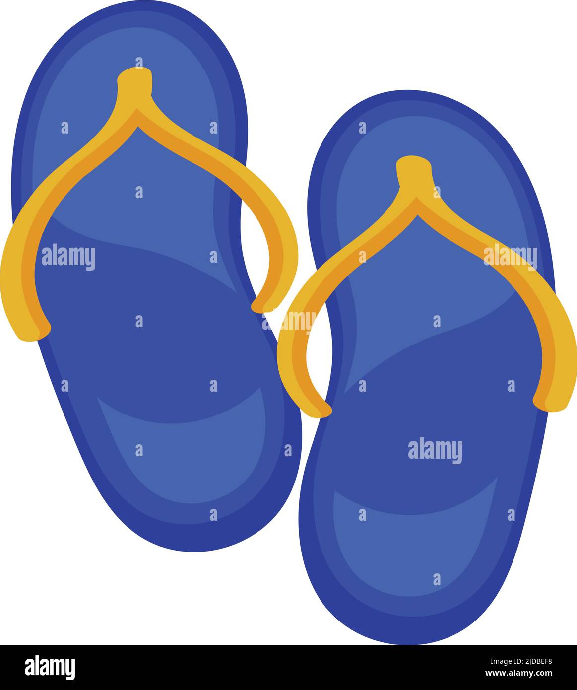 blue flip flops Stock Vector Image & Art - Alamy