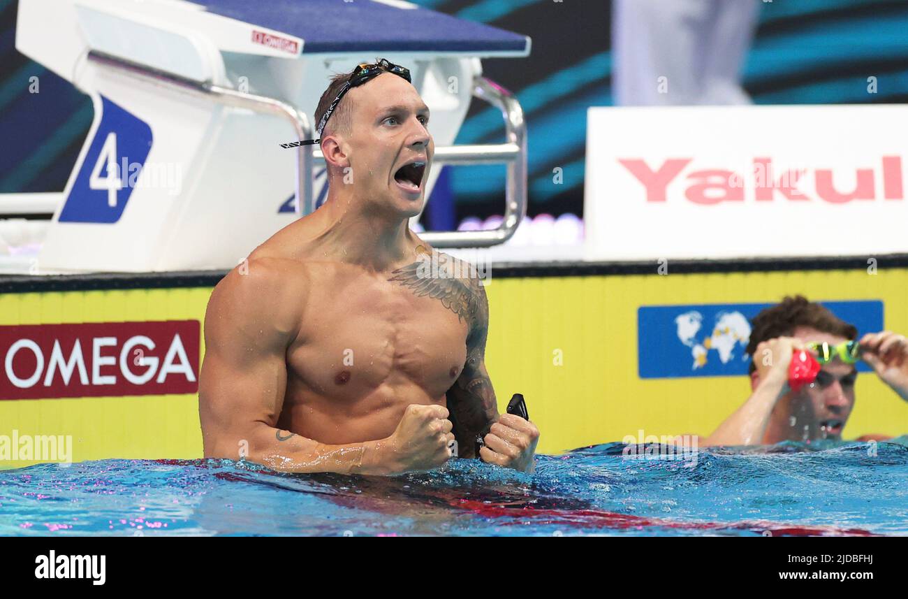 Budapest. 19th June, 2022. Caeleb Dressel of the United States ...