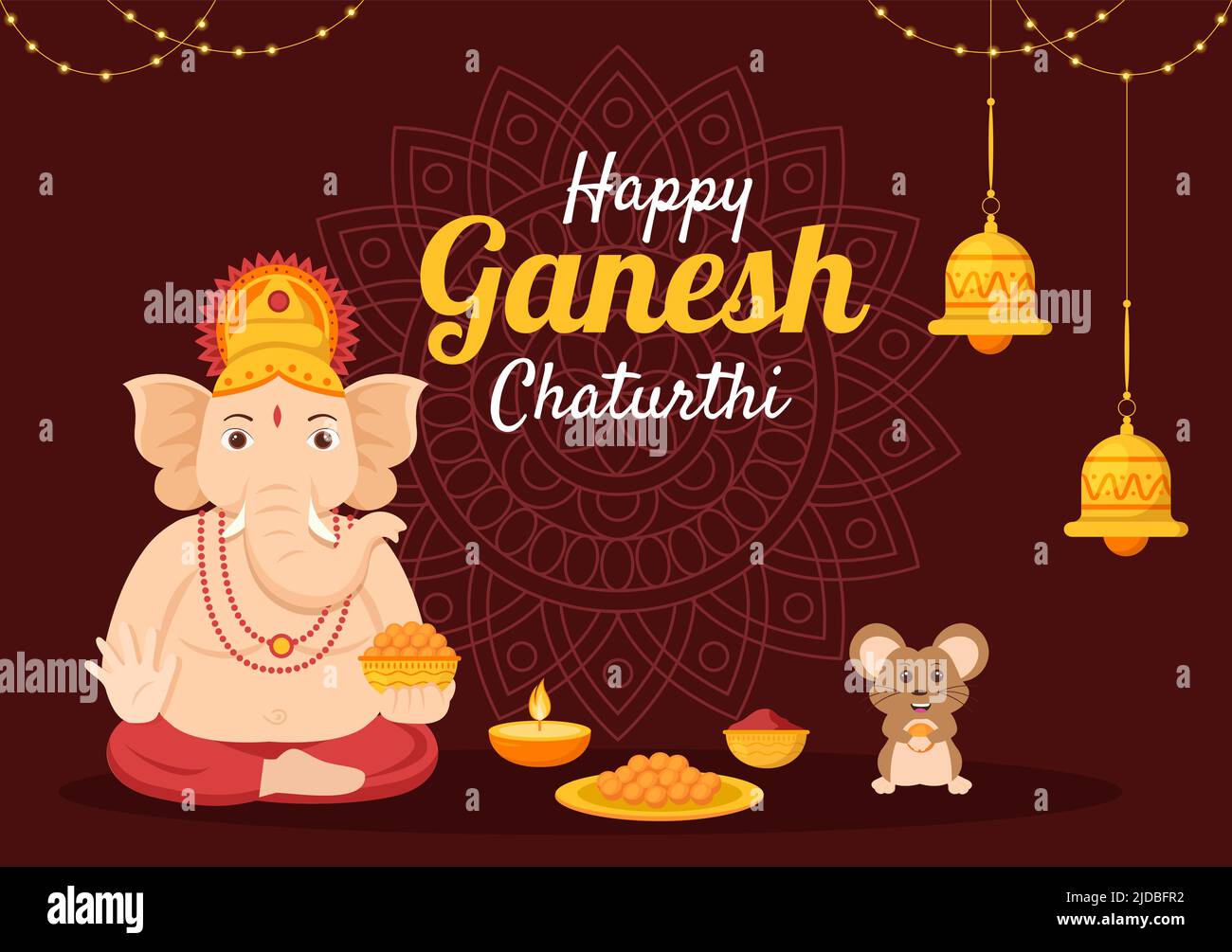 Happy Ganesh Chaturthi of Festival in India to Celebrate his Arrival to ...