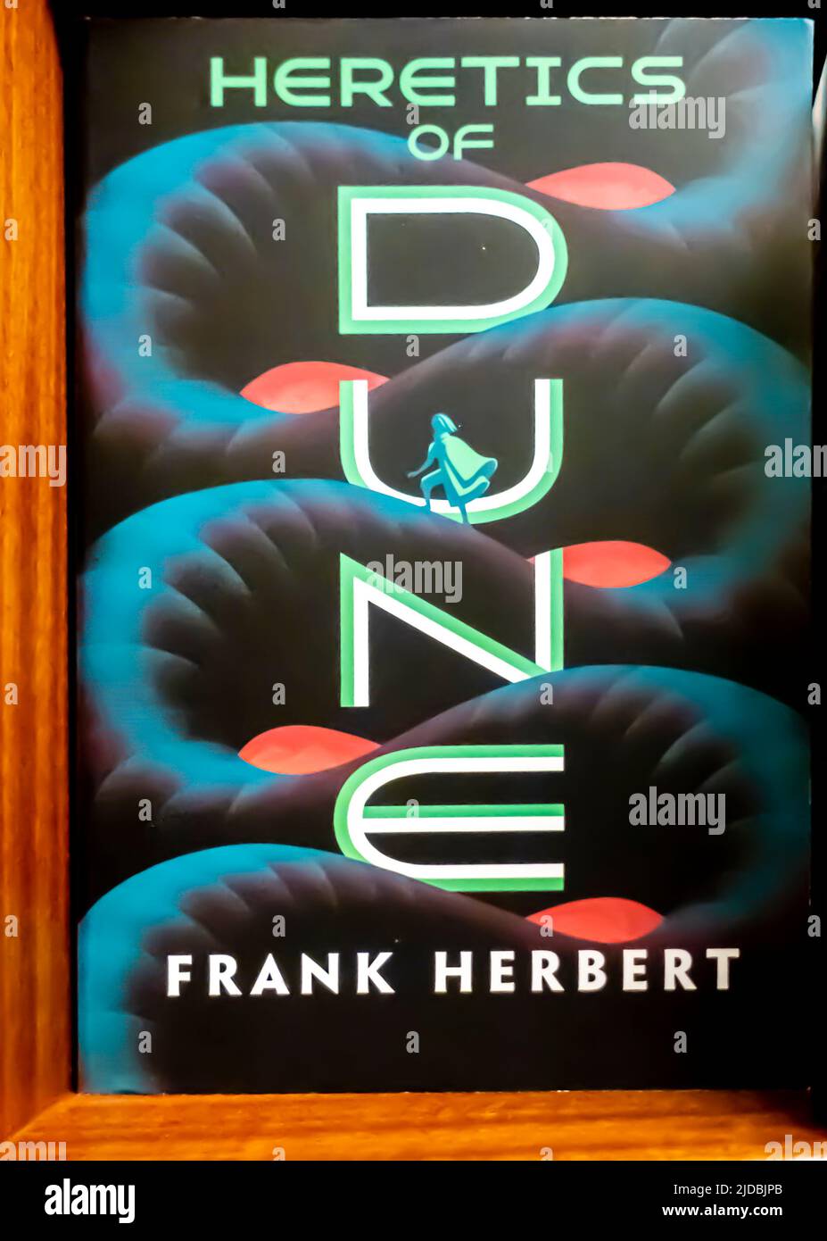 Heretics of Dune, 1984  -  Frank Herbert novel - book cover Stock Photo