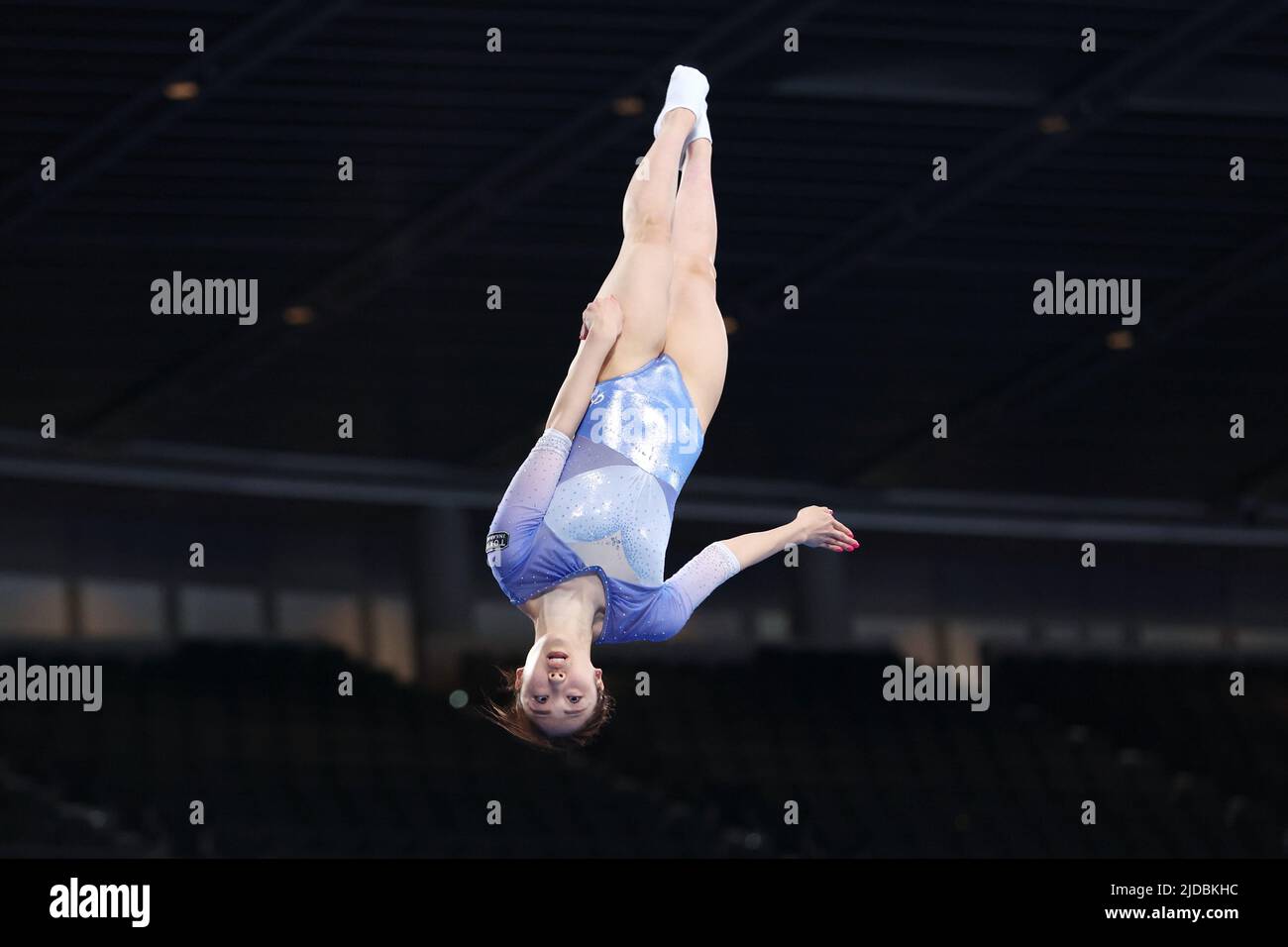 Tokyo, Japan. 17th June, 2022. Hikaru Mori Trampoline The Japanese