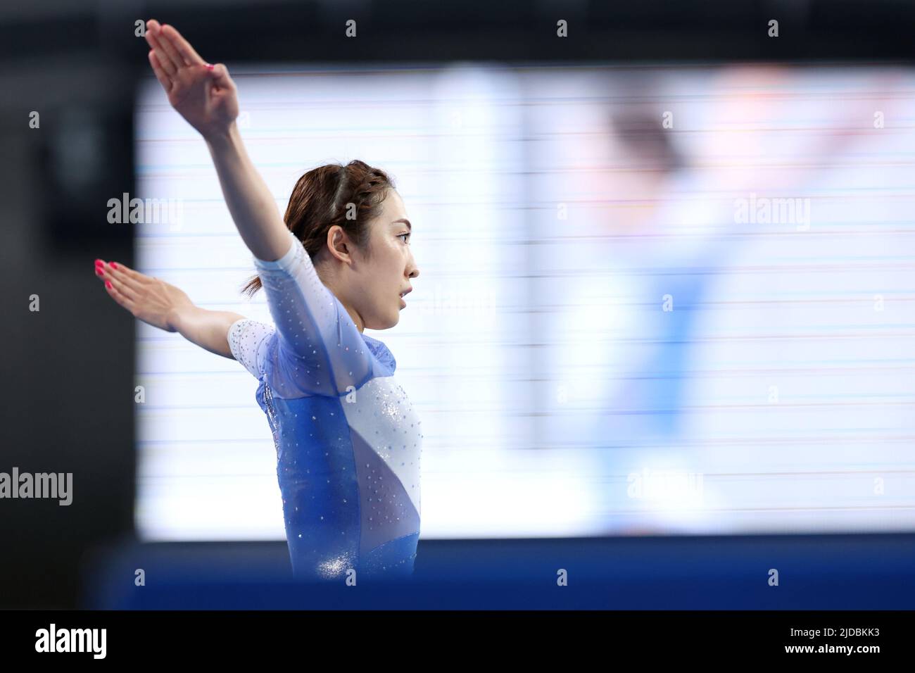 Tokyo, Japan. 17th June, 2022. Hikaru Mori Trampoline The Japanese