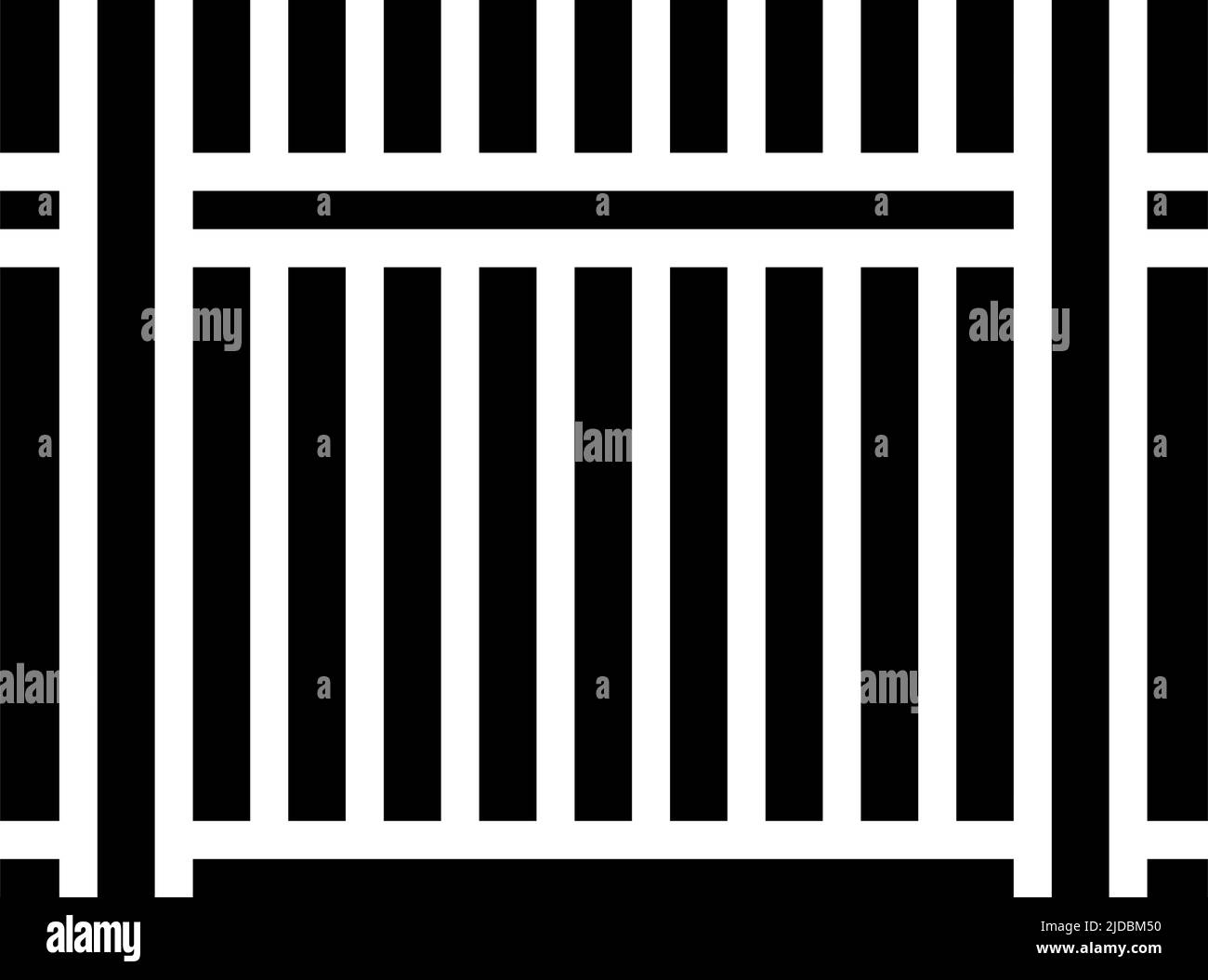 Private backyard fence Black and White Stock Photos & Images - Alamy