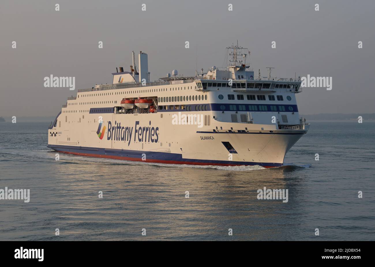 Brittany Ferries newest and greenest passenger and cargo ferry MV ...