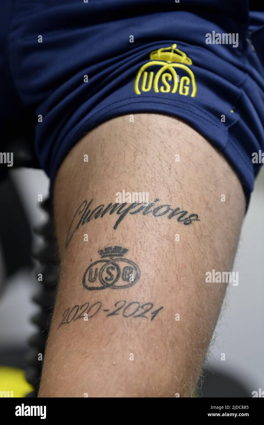 Union's Siebe Van Der Heyden pictured during the medical tests of the