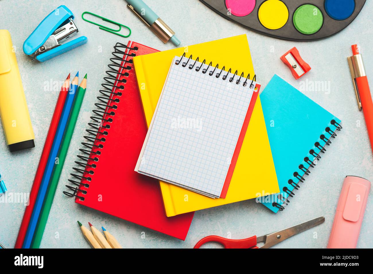 School supplies college hi-res stock photography and images - Alamy