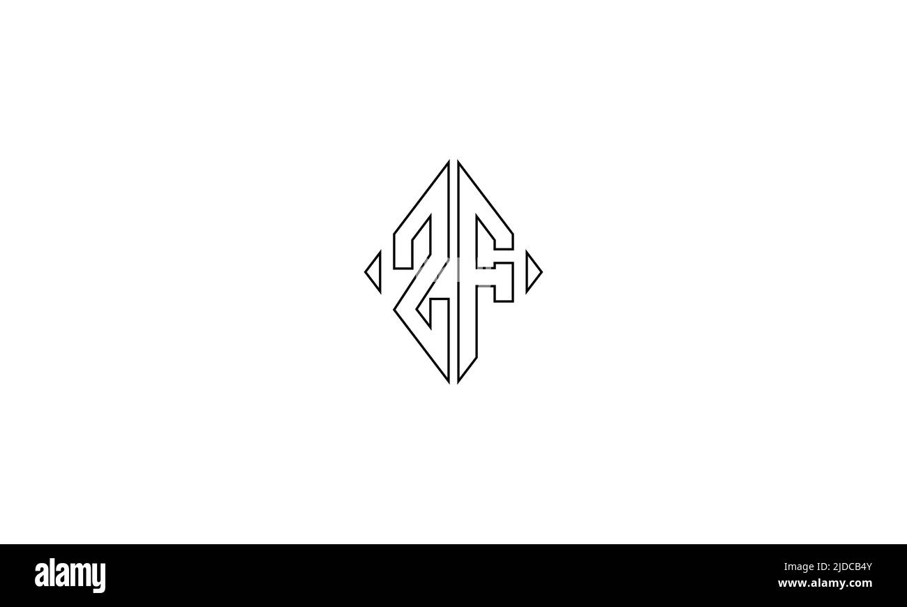 ZN, NZ Abstract Letters Logo Monogram Stock Vector Image & Art - Alamy