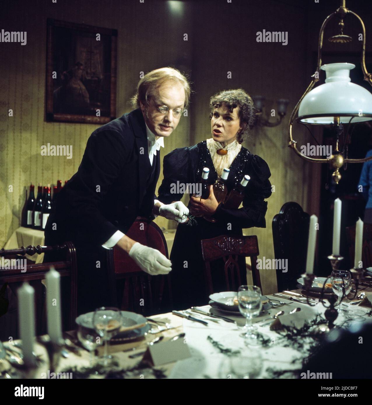 Ein herrlicher Tag, Fernsehfilm, Deutschland 1976, Regie: Diethard Klante, Darsteller: Fritz Lichtenhahn, Witta Pohl Stock Photo