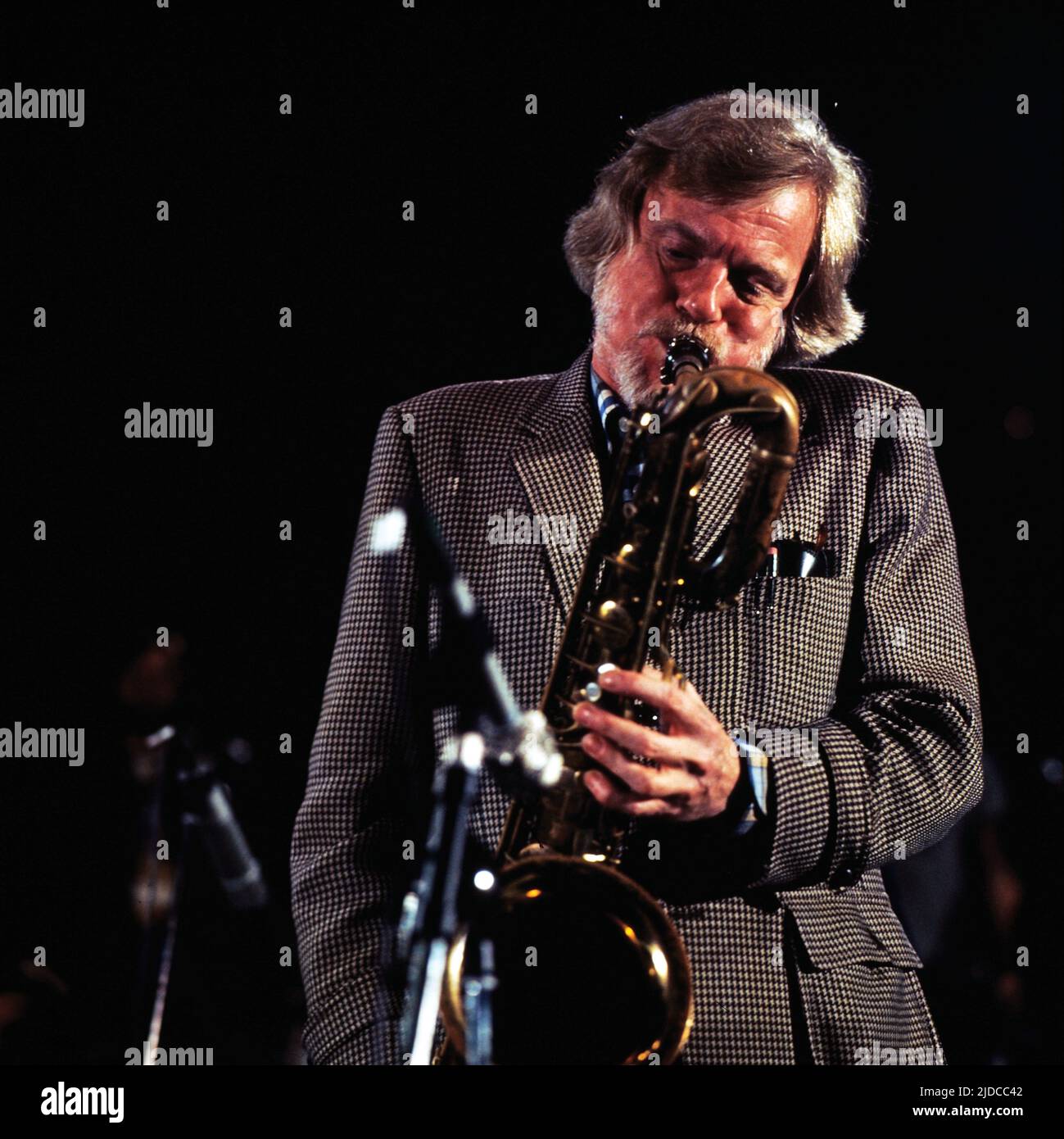 Baritone saxophone player hi-res stock photography and images - Alamy