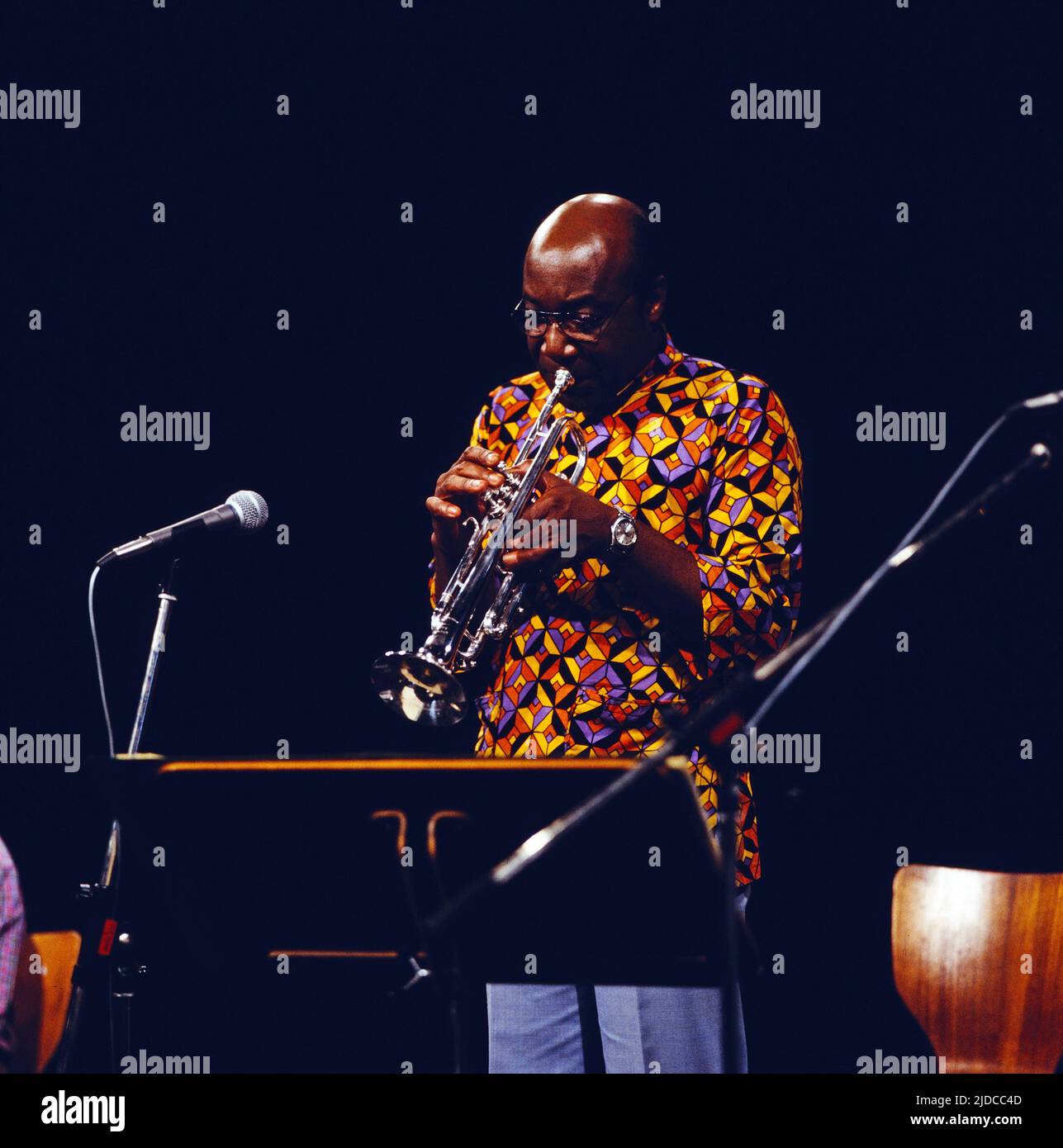 Carmel Jones, amerikanischer Jazztrompeter, hier bei einem Auftritt in