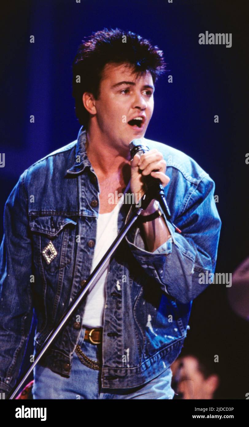 Paul Young, britischer Pop und Soul Sänger und Songwriter, hier bei